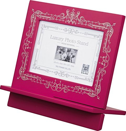 yu-pawa- Luxury Wood Luxury Wooden Photo Stand Red LF – 01523