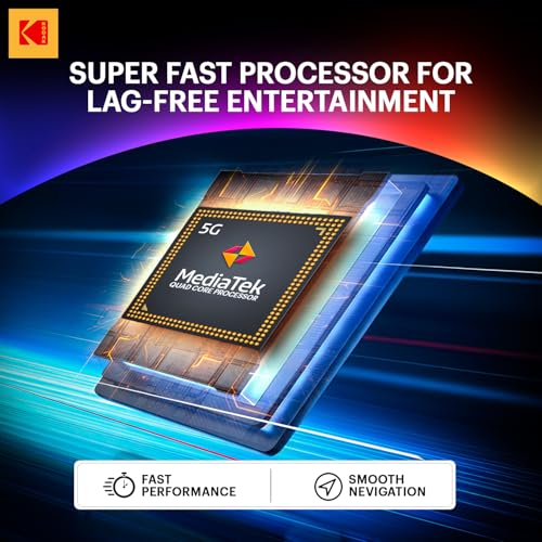 Image of Kodak 80 cm (32 inches) 9XPRO Series HD Ready Certified Android LED TV 329X5051 (Black)