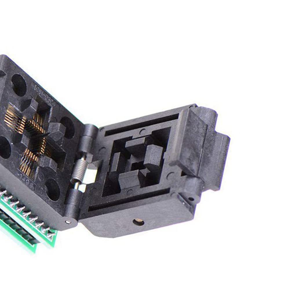 TQFP32 QFP32 to DIP32 IC Programmer Adapter Chip Test Socket Burning Socket Integrated Circuits