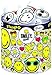 Stampo Smiley: 38 Stempel und 1 Stempelkissen