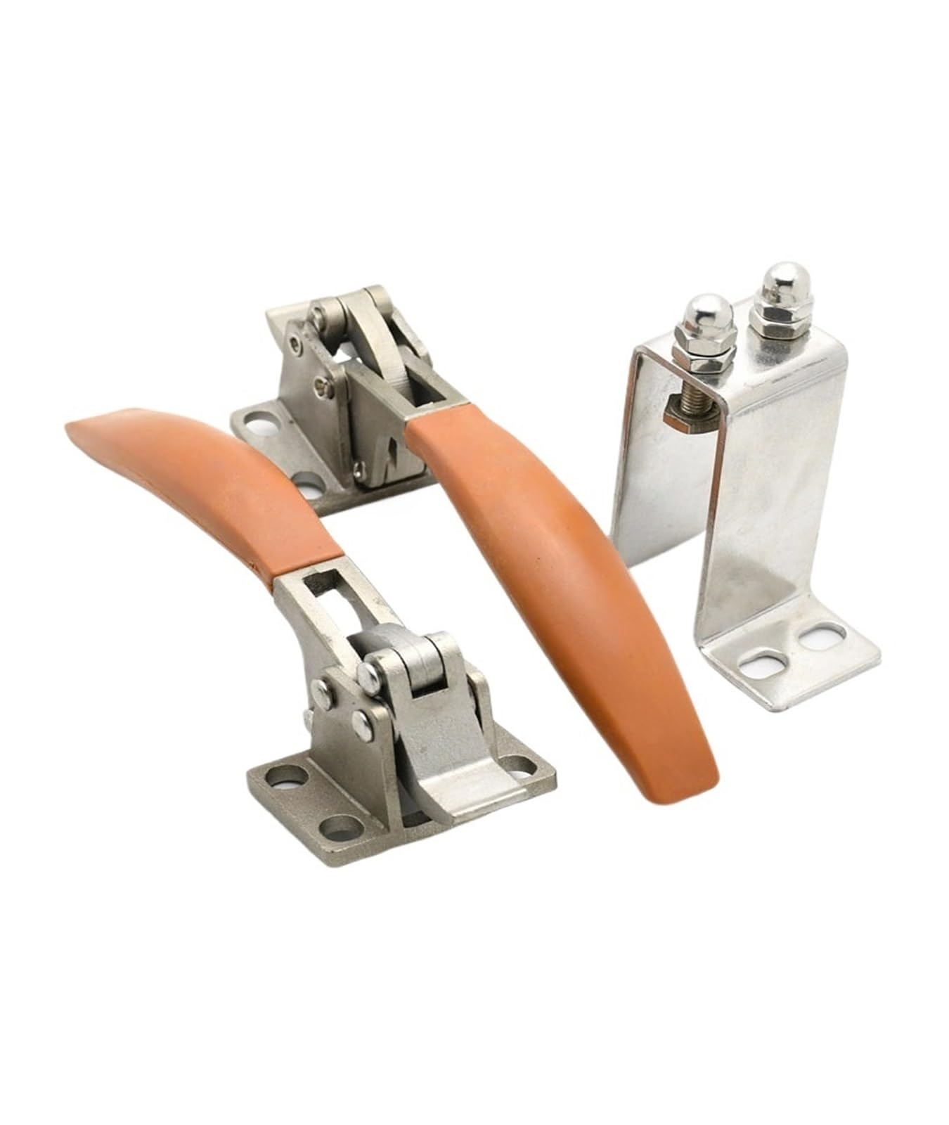 YMUGUEGH Linkage Lever Door Handle Hinge Lock Knob Repair Part(Double)