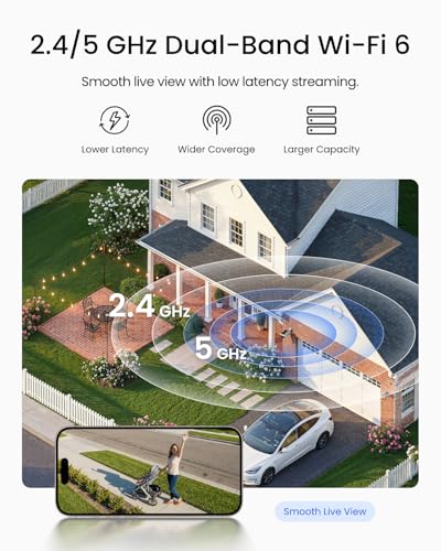 Image of REOLINK 3K Security Cameras Wireless Outdoor Dual-Band WiFi 6, Argus Solar