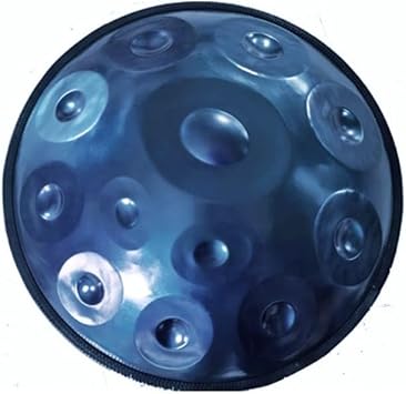 Hand Disc Drum Blue Twelve Tone With Bag Holiday Performance Party Event