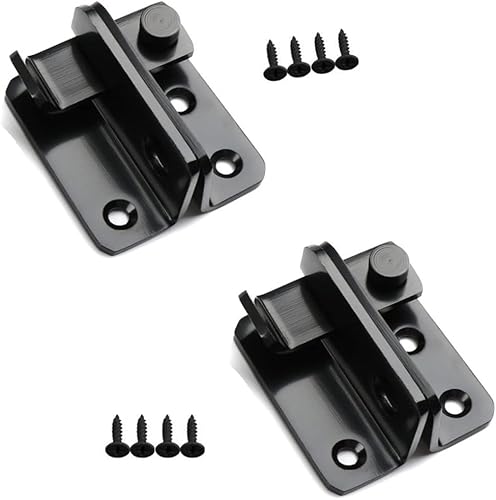 Cerradura de puerta corrediza de granero, pestillos de puerta de acero inoxidable, pestillo de seguridad para gabinete de vino, baño, exterior,