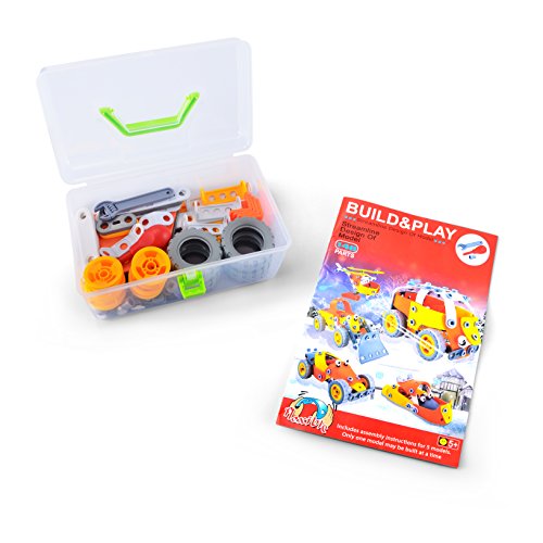 image for JOYIN 148 Pcs STEM Building Block Toys, Take-a-Part Play-Set, Educatio