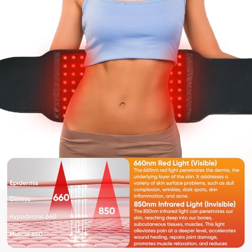 Red-Light-Therapy-Belt-Vibration-Massage-Heated-Red-Light-Therapy-Device-for-Body-Wireless-Controller-3-in-1-Chips-660nm850nm-for-Back-Shoulder-Waist-Abdomen-Muscle-Pain-Relief-48-8-in