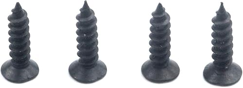 Miniatura 5 de T Tulead Pestillos negros de plástico POM para barcos de 3.4 x 1.44 pulgadas, paquete de 2 con tornillos