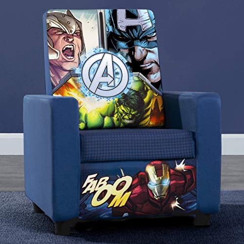 Marvel Avengers High Back Upholstered Chair Iron By Delta Children #TOP1
