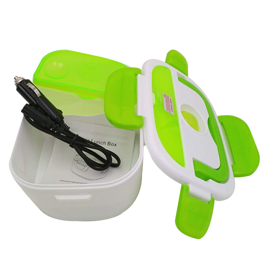 LIOOBO 12v Electric Lunch Box Food Storage Heater Warmer for Car Home Office