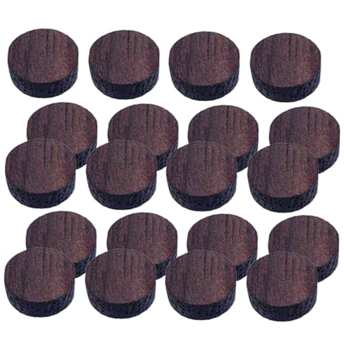 BESPORTBLE 20pcs Rosewood Guitar Side Dots Durable Music Instrument Inlay Markers Lightweight and Convenient Guitar Accessories for Position Identification