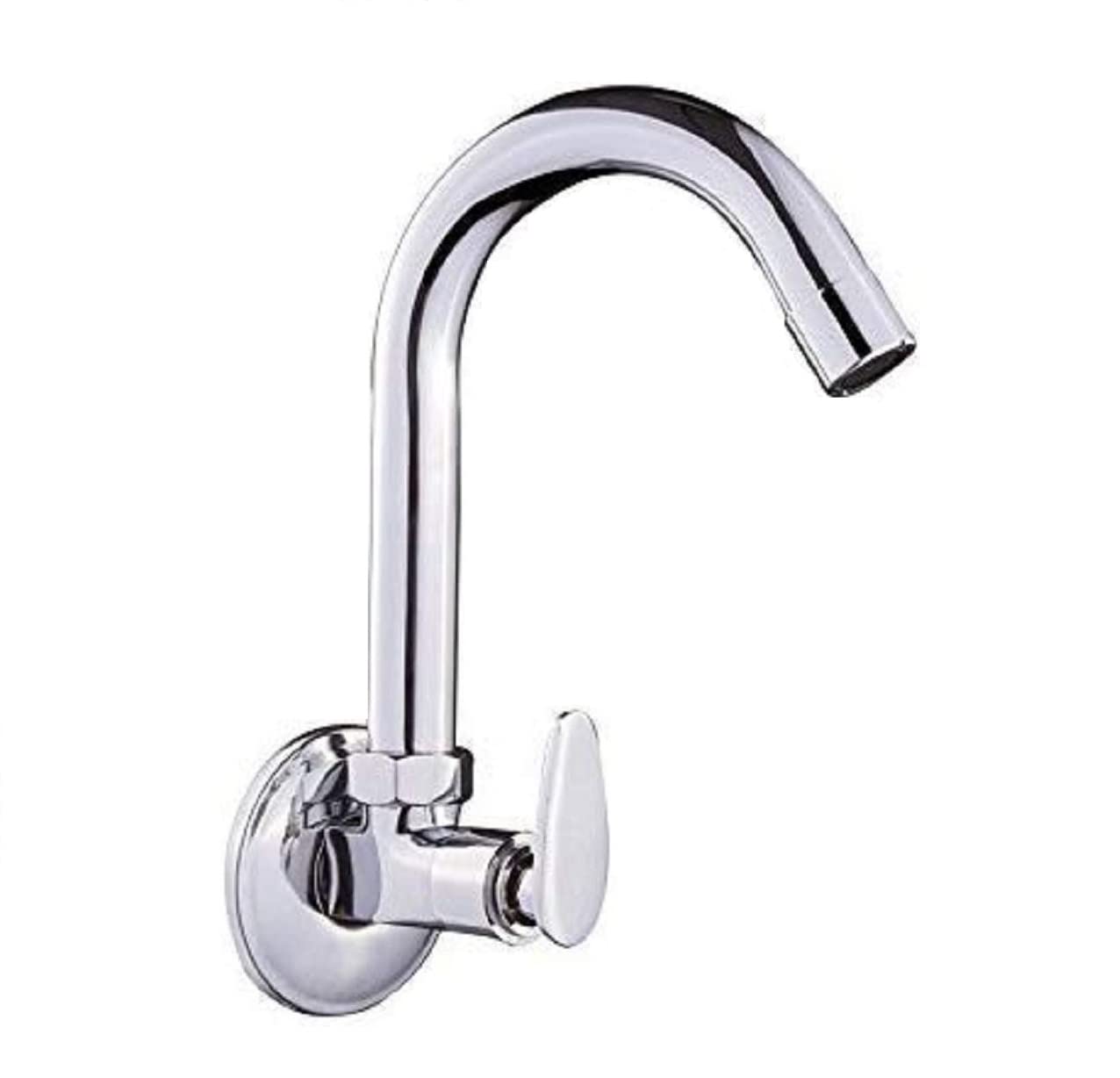 JAGGER JSC301 Full Brass Sink Tap for Kitchen Basin/Faucet/Home with 360 Degree Rotating Spout Quarter Turn & Foam Flow (with Wall Flange & Teflon Tape PAN) (B0B3J2GDV5) Amazon Price History, Amazon Price Tracker