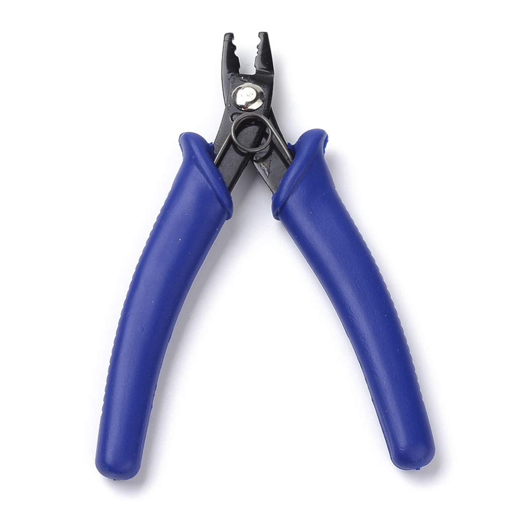 Professional Beading Jewelry Pliers Carbon Steel Crimper Crimp Beads Multi-purpose Hand Tools