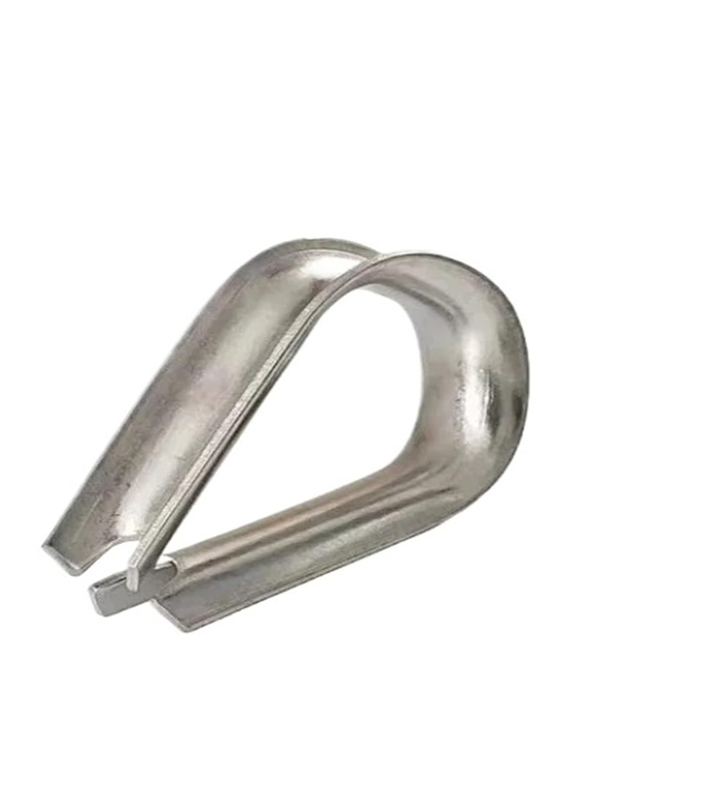 Cosse acier inoxydable 304 M16 pour protection de boucle de câble métallique
