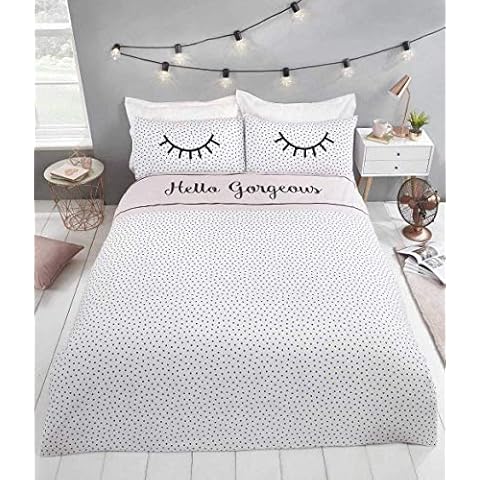 Hello Gorgeous Polka Dot Duvet Set Cover