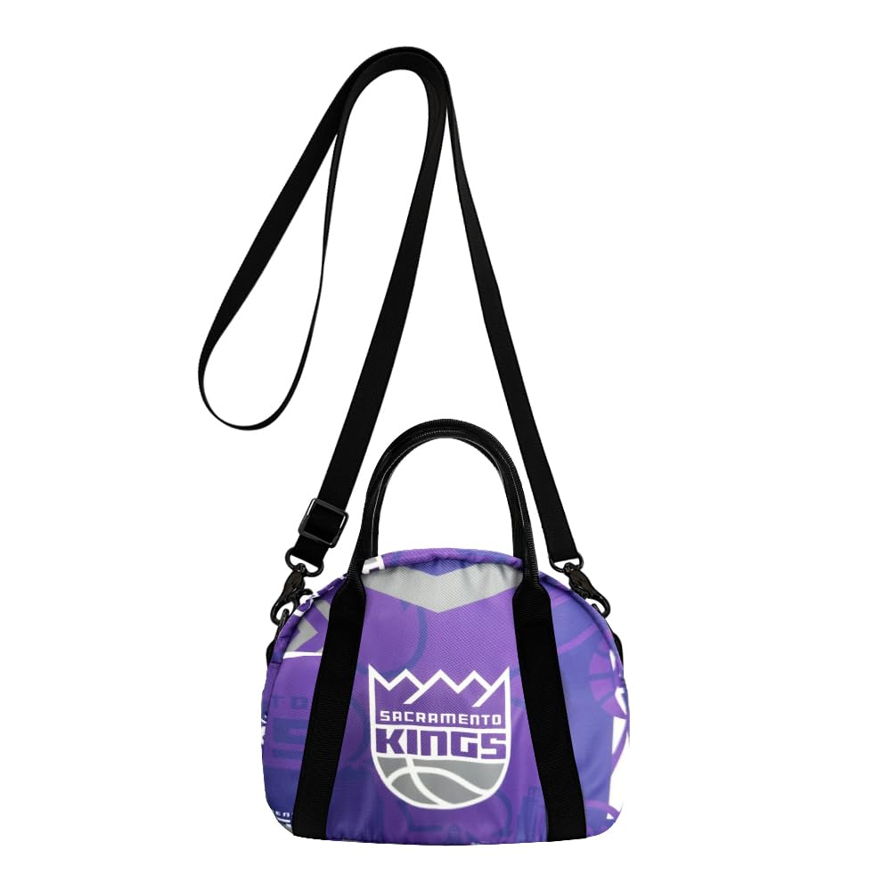 pro specialties group Sacramento Kings Sling Purse Compact and Stylish  Crossbody Bag for Travel and Everyday Use