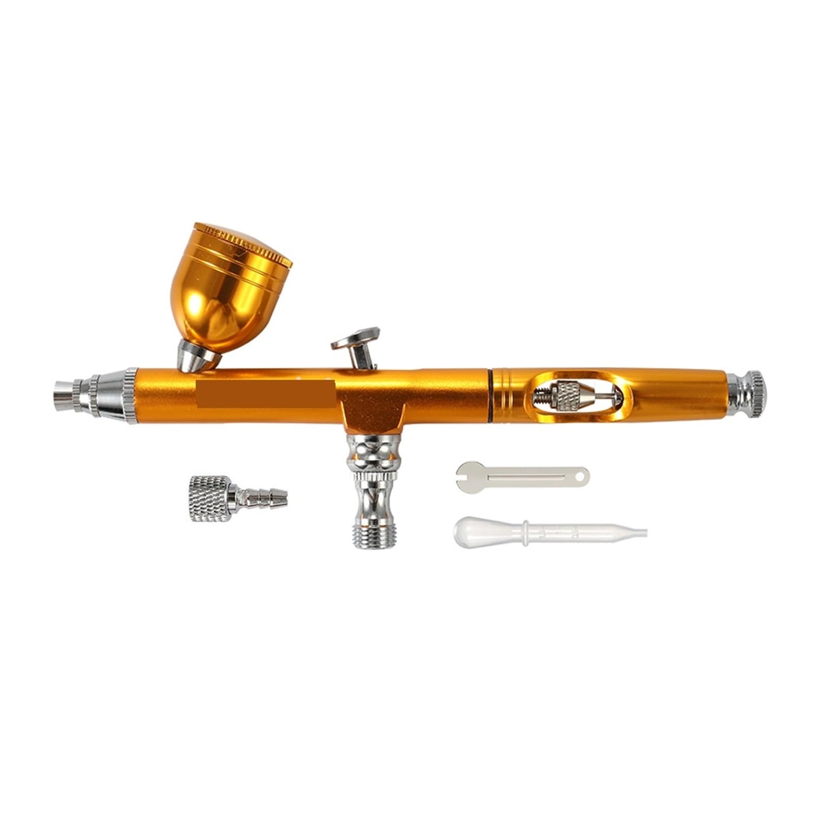 Pistolet do malowania, 0,3 mm Aerograf Podajnik Farby Natryskowej Pistolet Do Dekorowania Ciasta Paznokci Nart Manicure Model Samochodu Lakier Z Narzędziami Do Czyszczenia(Nt 133g 1)