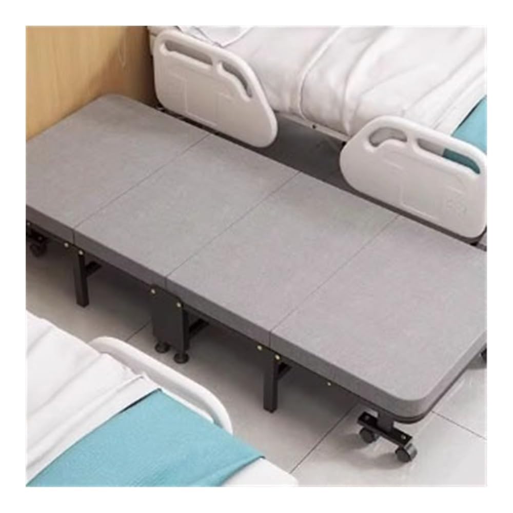 Klappbett Outdoor Tragbarer Nap-Loungesessel, Klappbett, Einzelbett, Kühlbett, Nap-Bett for den Büroarbeitsplatz Feldbetten(Klein)