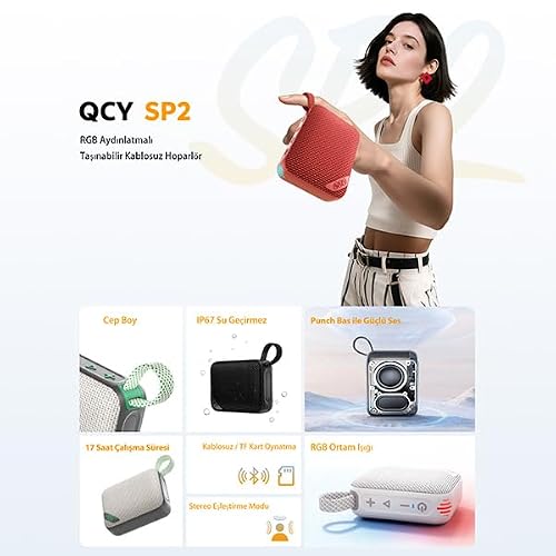 QCY SP2 Portable Bluetooth Speaker — view 2