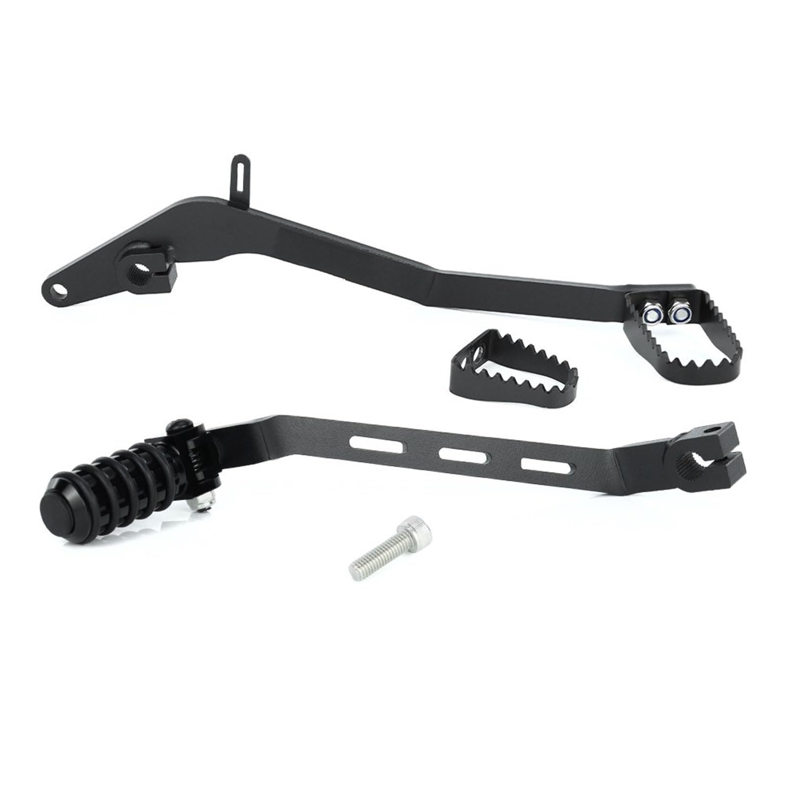 EMYMPUKSCK For KLR650 KLR 650 1987-2015 2016 2017 2018 Motorcycle Rear Foot Brake Pedal Lever Folding Gear Shifter Shift Lever