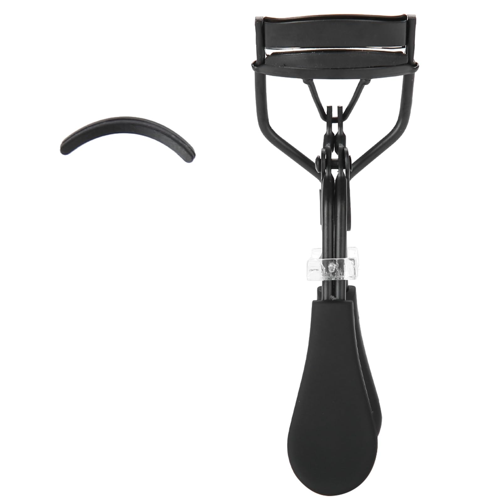Haosie Rizador PestañAs, Acero Inoxidable con Almohadilla de Silicona Eyelash Curler, Rizador de PestañAs PortáTil Adecuado Para Varios Tipos de Ojos