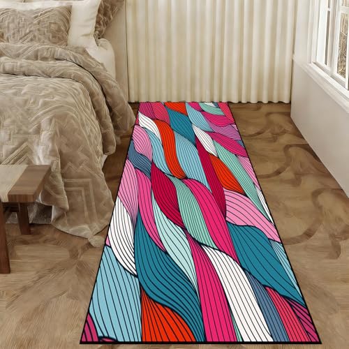 Alfombra de pasillo lavable de 40 x 210 cm para pasillos de casa 2
