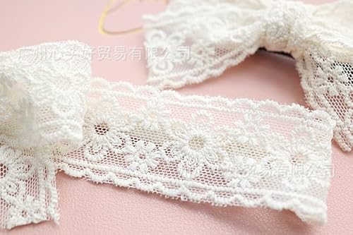 Baby Girls Lace Headband Infant Baptism Hair Band Toddler Lace Bow Headwraps Bbg26 (2 Pcs-Set A) #TOP4