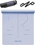 YOTTOY Yoga Mat Wide Non-Slip Exercise Fitness Yoga Mats,Eco-Friendly TPE Exercise Mats for Women Men Home Workout with Strap Bag