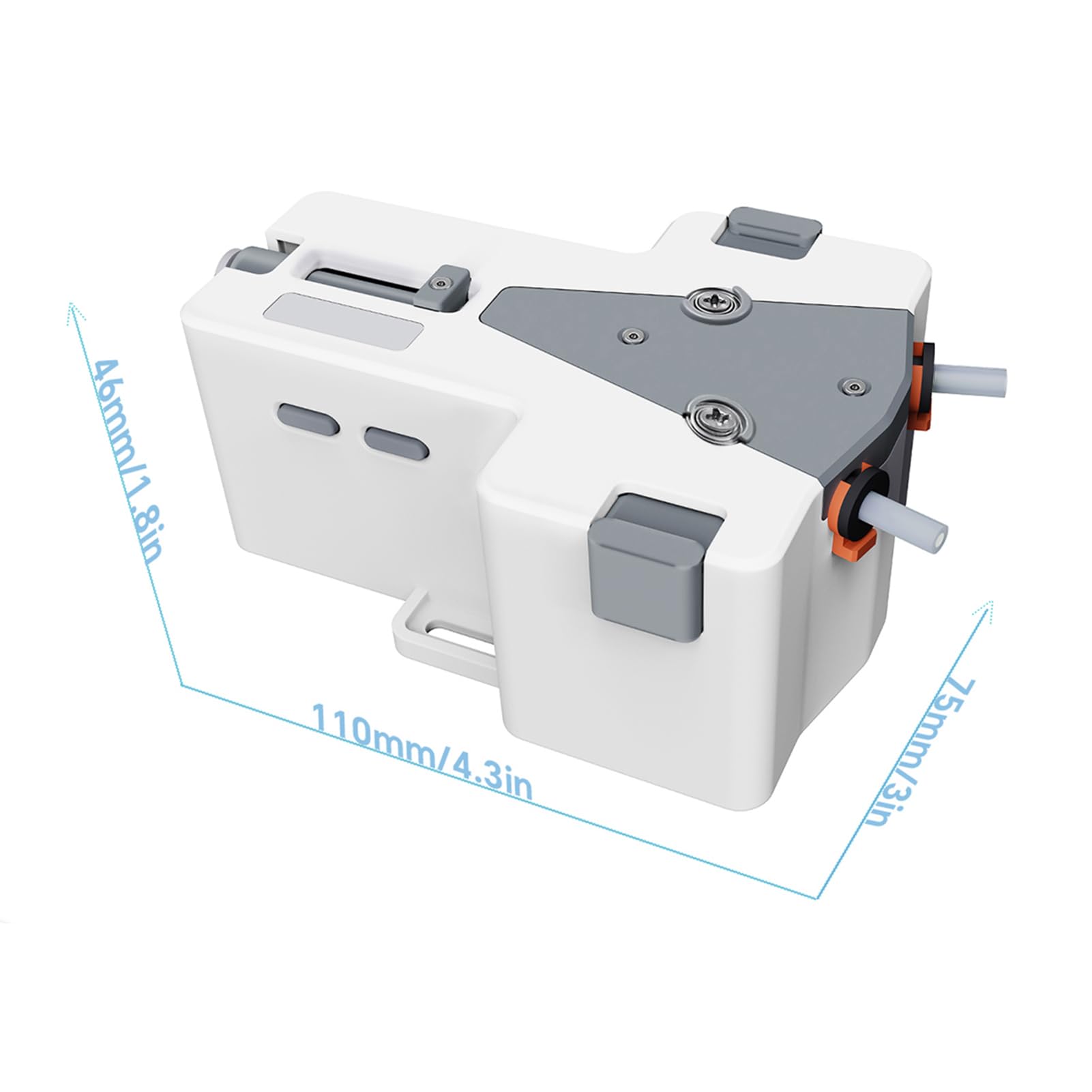 3D-Drucker-Filamentpuffer, Fernspeisungsdesign, Filament-ufwiederherstellung, nahtloser Spulenübergang, 3D-Druckerzubehör, kompatibel mit PLA, ABS, PETG, PA (Compatible with Other 3D Printer)