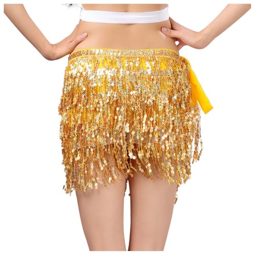 Traje con purpurina y falda de lentejuelas para vestido de baile de carnaval