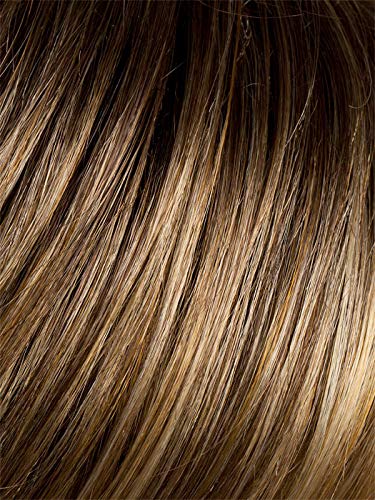 Jamila Plus Wig Color Bernstein Rooted - Ellen Wille Wigs 7" Mid Length Curly Volume Templae Lace Front Synthetic Natural Hairline Average Cap Bundle MaxWigs Hairloss Booklet