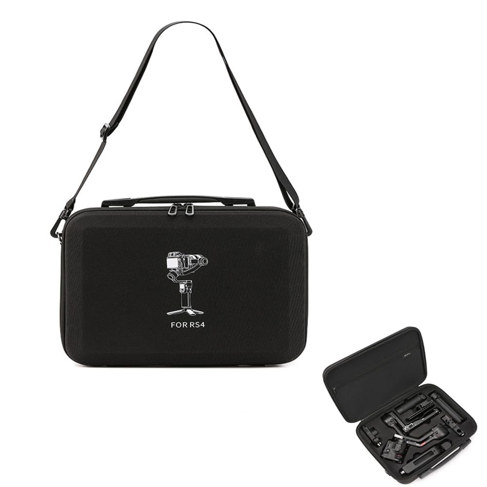 Futerał do DJI RS4 organizer torba na ramię torba crossbody RS4 przenośna torba na RS4 torba do przechowywania podręczny organizer walizka torebka akcesoria, Czarny, torba na ramię