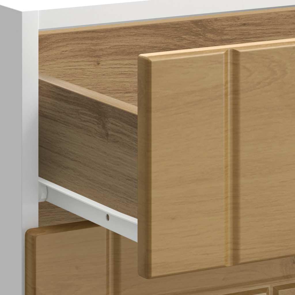 vidaXL Mueble bajo de Cocina Lucca Roble Artesanal