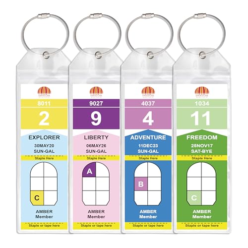 Swatom PVC Holders Luggage Tags For Cruise