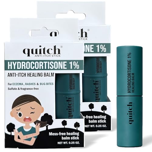 Image of Quitch Hydrocortisone Healing Balm, Kids Eczema Cream, Psoriasis Relief