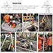 WQPMRMG Portable Emergency Rescue Tripod, Aluminum Alloy Confined Space Rescue System, Fire Safety Equipment, Derrick Hoist for Safe Operations, Essential Rescue Tools