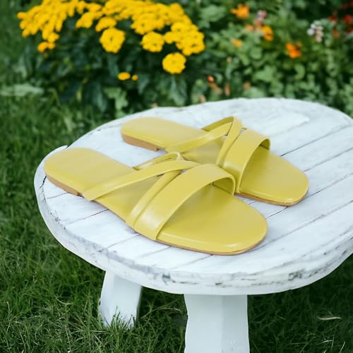 Image of DFR Women Casual Cushioned Flat Slippers Woman