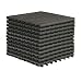WOLTU Suelo de WPC Set de 11 Baldosas de Madera Exterior para...