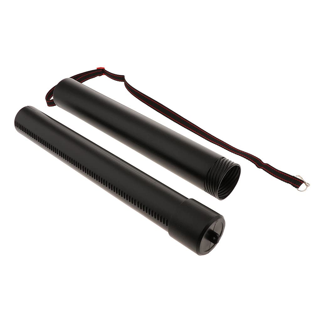 Teleskop-Transportrohr, wasserdicht, mit Gurt, verstellbar, Posterhülle, Länge 50 cm bis 90 cm