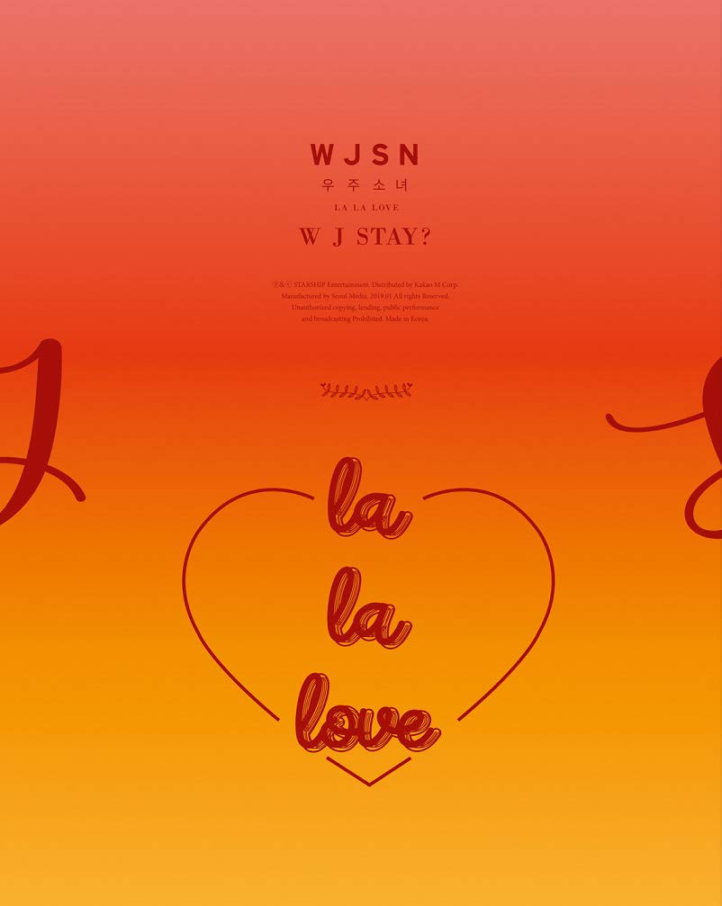 WJSN Cosmic Girls - WJ Stay? [II ver.] CD+Booklet+Official Photocard+Postcard+Folded Poster+Double-Side Photocards Set