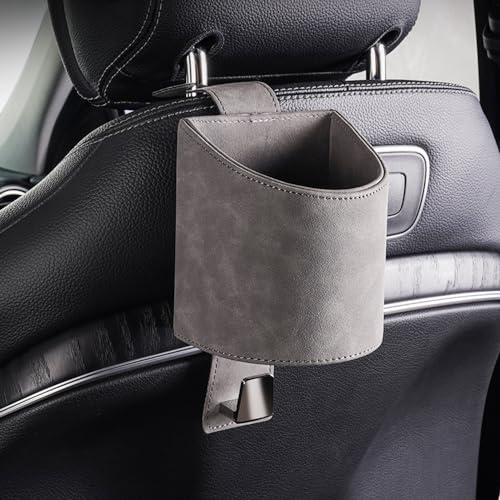 2 Pzs Portavasos para Mercedes Benz SL R231 R230 con Gancho Gris miniatura 6