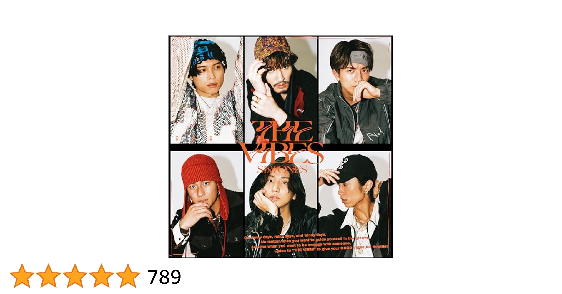 THE VIBES 三形態 （特典付き、VVSライブステッカー付き） Amazon.co.jp: 【先着特典あり CD + Blu-ray 】 SixTONES / THE