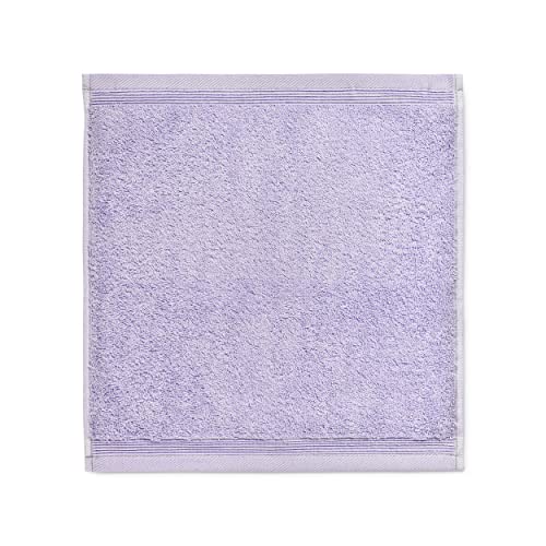 Möve Superwuschel soap cloth 30 x 30 cm made of 100% cotton, lilac