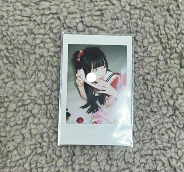 逃げ水あむ チェキ きゅるりんってしてみて きゅるりんってして