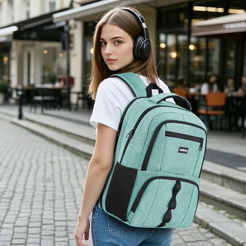 Image of Laptop Backpack for Men Women,College School Bookbags Boys Computer Bag for Teen Girls Business Travel