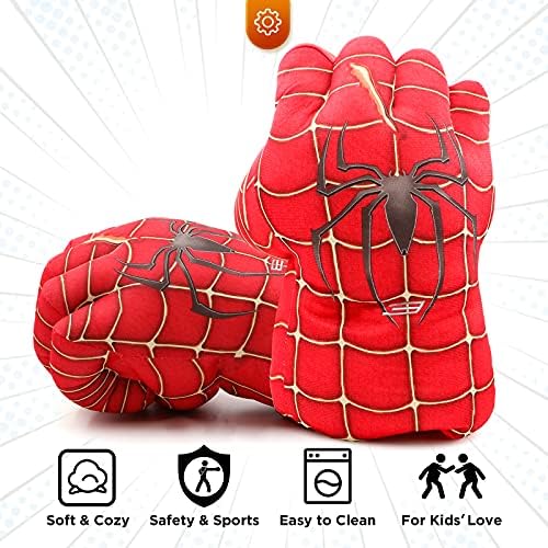 Superhero Gloves Kids Boxing Plush Hands Fists Gloves Toys Christmas for Boys and Girls 5 51y4bGU6DsS. AC