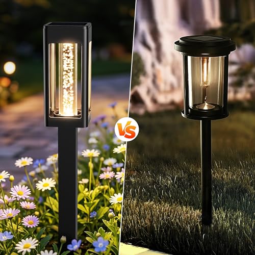 Solar Lights Outdoor Garden 6-Pack