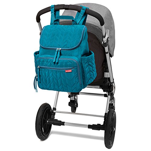 Image of Skip Hop Forma Travel Carry All Diaper Backpack with Insulated Bag, One Size