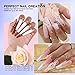 Morovan Monomer Acrylic Nail Liquid 4 oz: Acrylic Liquid Monomer for Acrylic Powder Acrylic Nail Extension with Acrylic Brush for Beginners DIY at home Non-Yellowing