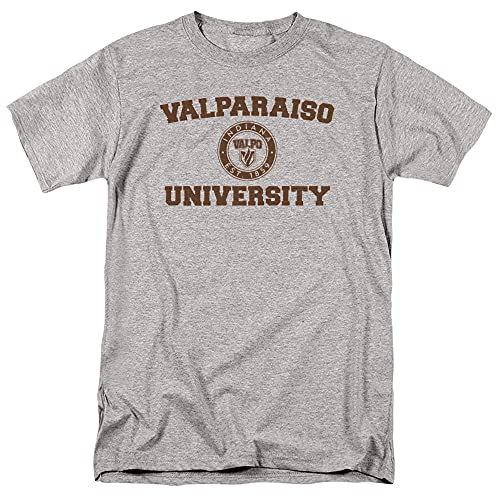 Valparaiso University Official Circle Logo Unisex Adult T-Shirt, Circle Logo, Medium