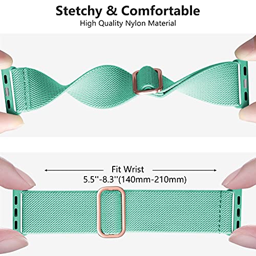 Oielai Solo Loop Straps Compatible with Apple Watch Strap 38mm 40mm 41mm 42mm - Image 4